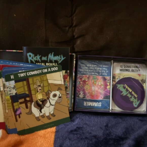 Rick and Morty Total Rickall Card Game - CARDS SEALED - Picture 2 of 3